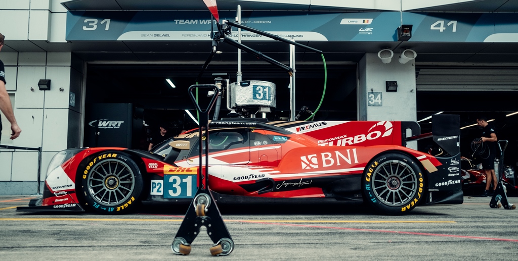 Mobil WRT #31 yang akan digunakan Sean Gelael di ajang 6 Hours of Fuji