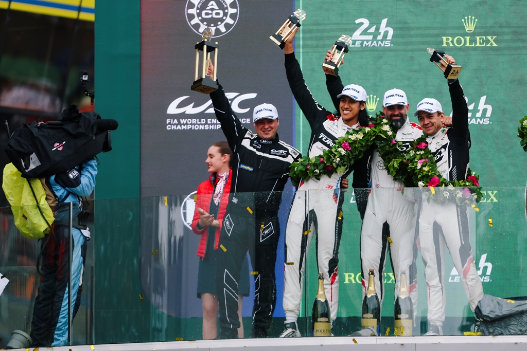 WEC 2024 I R04 I 24H OF LE MANS I PODIUMS