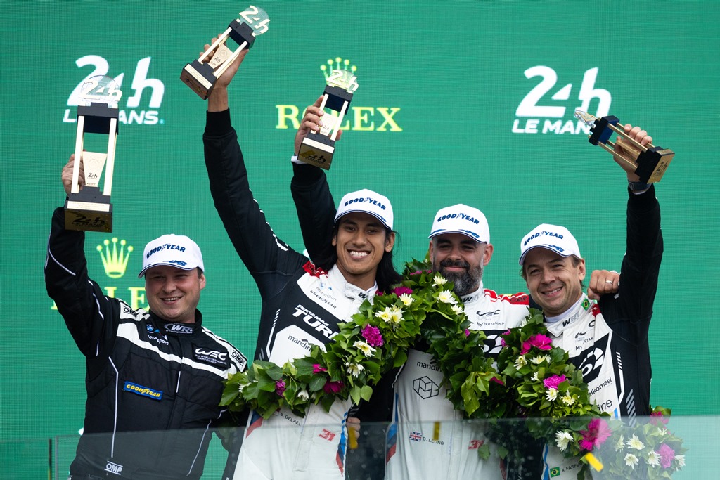 WEC 2024 I R04 I 24H OF LE MANS I PODIUMS